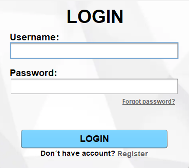 Login App project screenshot